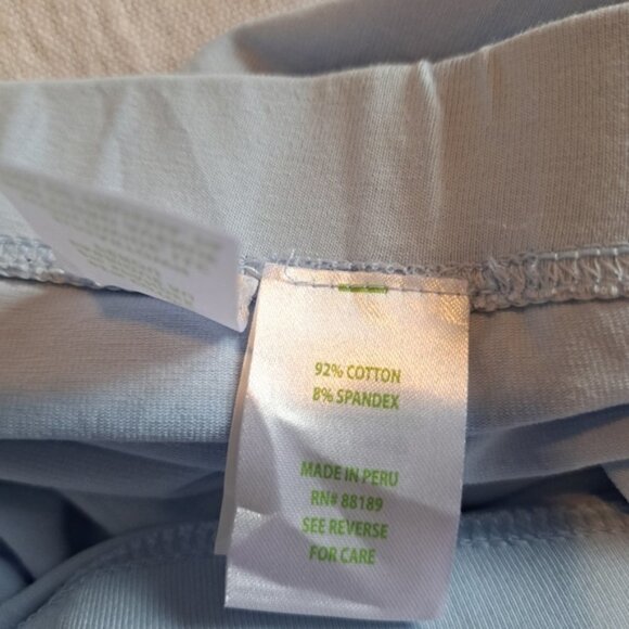 Lilly Pulitzer girls size XL light blue cropped pants - Picture 5 of 5